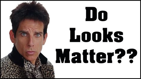 do looks matter when it comes to dating